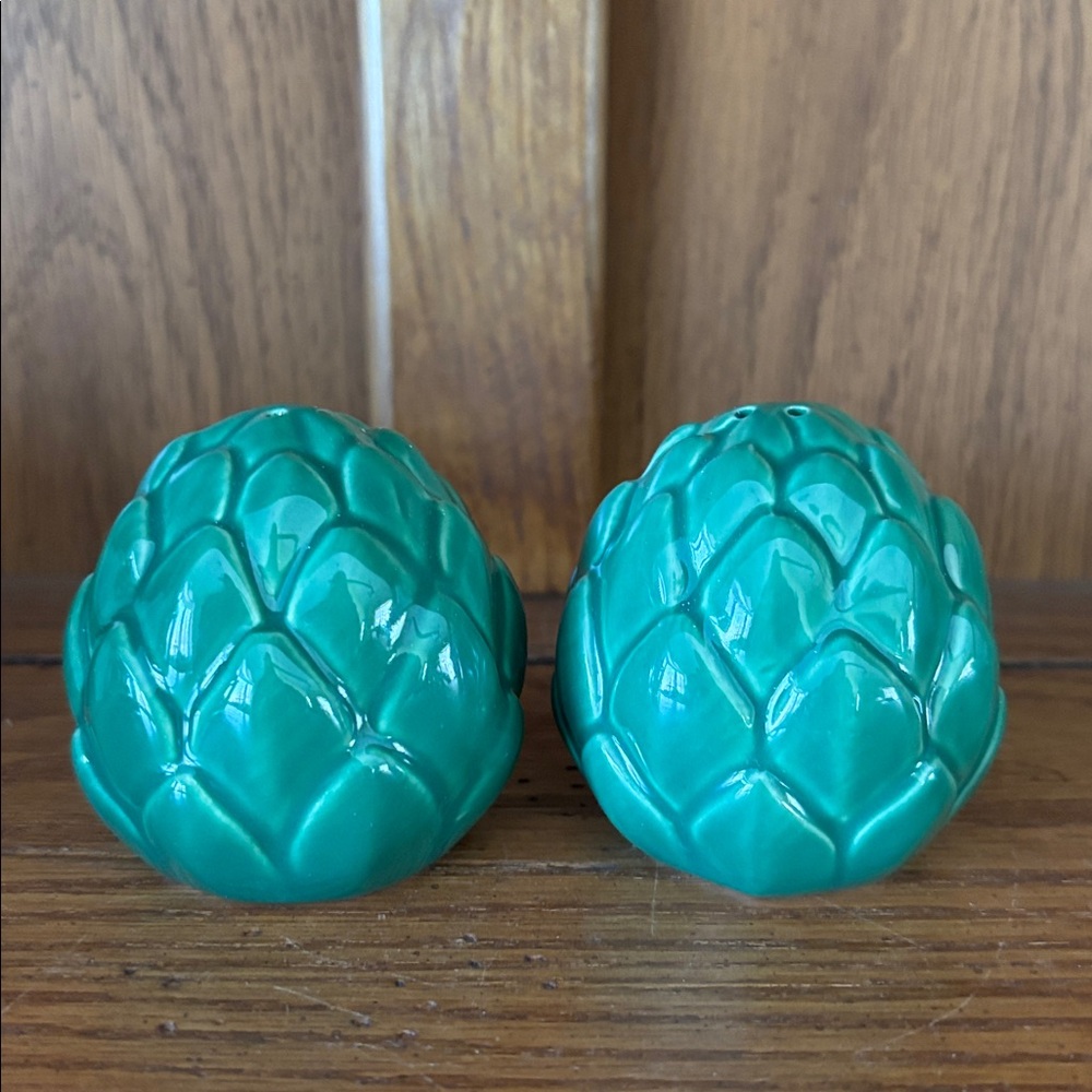 Threshold Artichoke Salt and Pepper Shakers